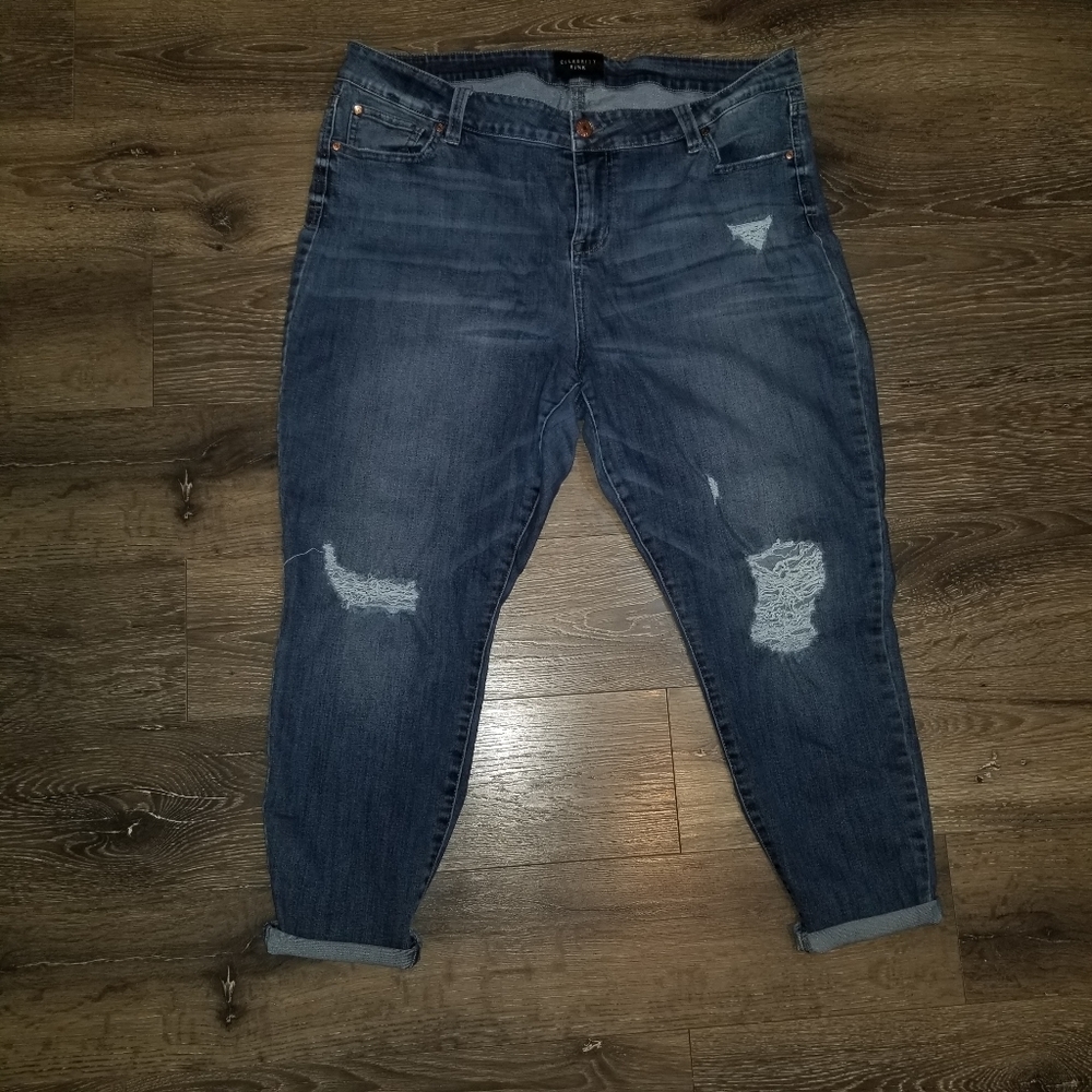 Celebrity Pink Ripped Jeans